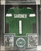 NY Jets Sauce Gardner Signed Auto Custom Framed Jersey Beckett COA
