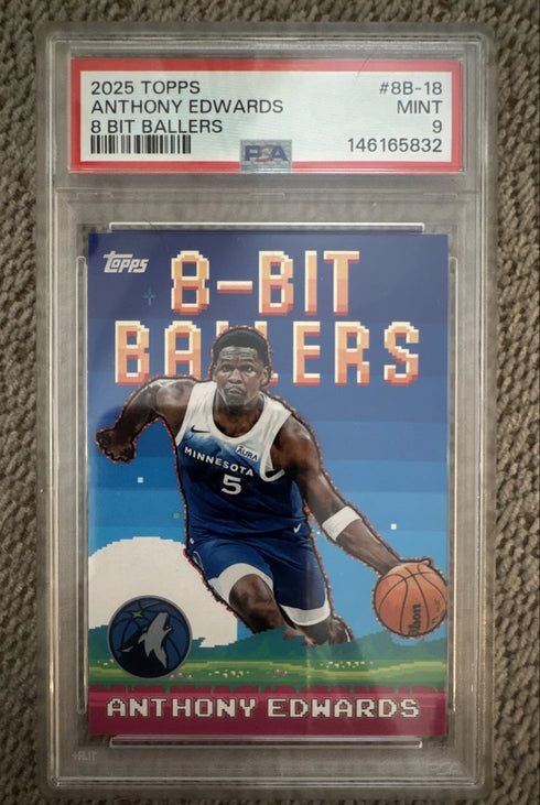 2025-26 Topps - 8-Bit Ballers Anthony Edwards #8B-18