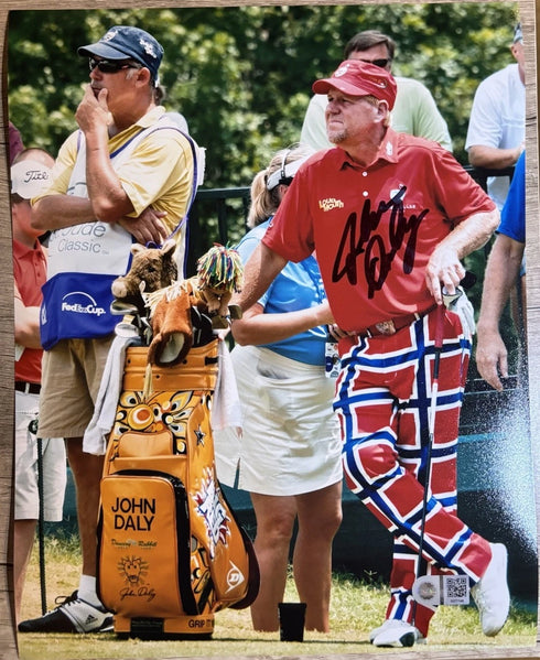 John Daly Signed 11x14 Photo SWAU COA
