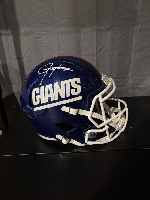 Lawrence Taylor New York Giants Signed Full Size Replica Football Helmet SWAU