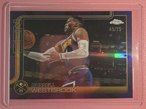 2025-26 Topps Chrome - Russell Westbrook #15 Refractor