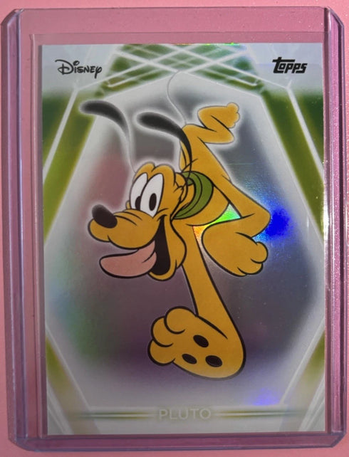 2026 Topps Disney Neon - Pluto Rainbow Foil - #198