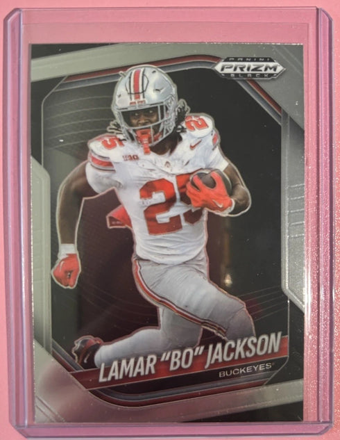 Panini 2025 Prizm Black Bo Jackson Prospects Ohio State Buckeyes Football #168