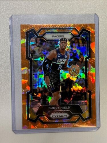 Buddy Hield Orange Prizm No. 77 Panini Prizm