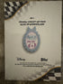 2026 Disney Topps Chrome AW-7 Alice In Wonderland Concept Art