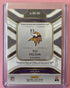2025 Panini Select Prizm Tai Felton Vikings Jumbo Rookie Swatch /49 Auto
