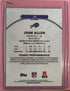 2025 Topps Finest Football Josh Allen #125 Uncommon Buffalo Bills