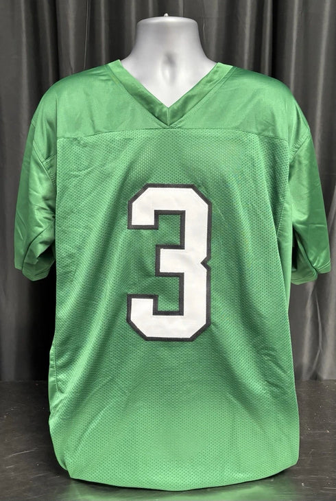 Philadelphia Eagles Nolan Smith Jr. Signed Custom Green Jersey