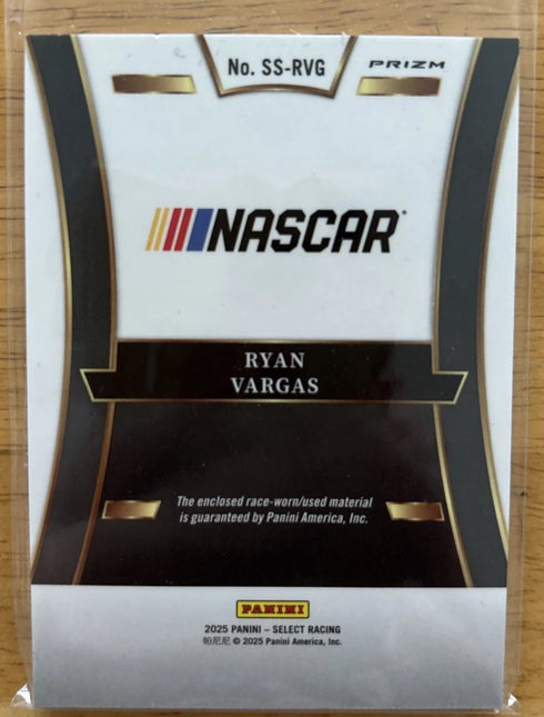 2025 Panini Select - Selective Swatches Ryan Vargas #SS-RVG (MEM)