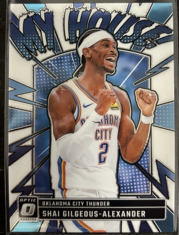 2024-25 Panini Donruss Optic - My House Shai Gilgeous-Alexander #6
