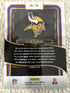 2024 Panini Select Premier Level J.J. McCarthy RC #134 Base Minnesota Vikings QB