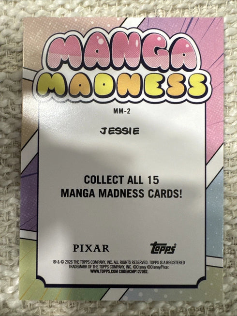 2026 Disney Topps Neon Jessie Manga Madness #MM-2