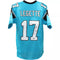 Xavier Legette Autographed/Signed Pro Style Blue XL Jersey Beckett