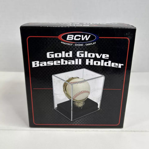 BCW Gold Glove Baseball Holder Display Case