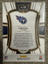 2025 Panini Select Cam Ward RC Premier Level Silver Prizm Tennessee Titans Rook