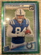 Panini 2025 Donruss Optic Tyler Warren #234 Rated Rookie Green Colts