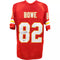 Dwayne Bowe Autographed/Signed Pro Style Red XL Jersey Beckett