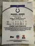 Topps 2025 Finest Football Daniel Jones Colts #57