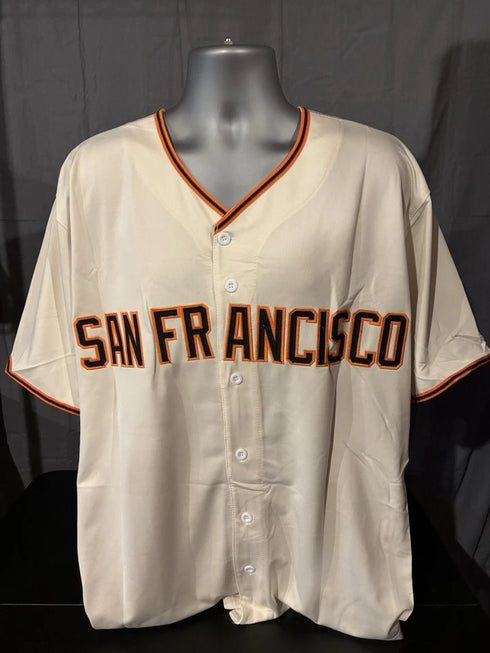 San Francisco Giants Willie Mays Signed Jersey Say Hey Player Holo Coa