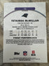 Topps Finest Tetairoa McMillan Carolina Panthers #115 Finest Performance RC /250