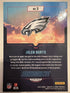 Panini 2025 Rookies & Stars Jalen Hurts Airborne Red Prizm Insert Eagles #3