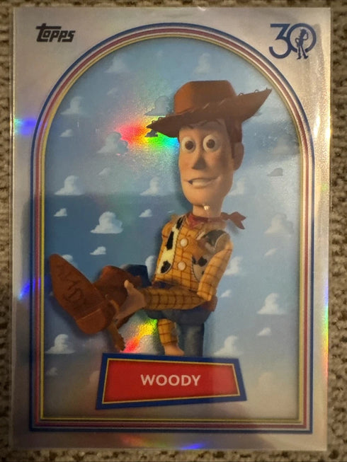 2025 Topps Disney Pixar Toy Story 30 Years Image Variation WOODY #1