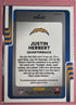 2025 Panini Donruss Optic Justin Herbert Blue Hyper Patch Chargers ⚡️