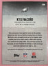 Topps 2025 Round Pick 6 Kyle McCord Eagles Rookie Autographed Card #108