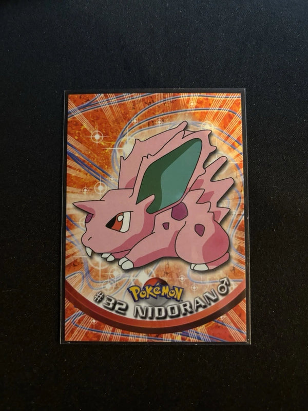 Nidoran #32 Pokemon 1999 Topps TV Animation Edition Series 1