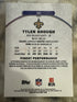 2025 Topps Finest Tyler Shough RARE RC #203