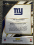 2025 Panini Select - Club Level Cam Skattebo #294 (RC) New York Giants