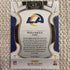 2025 Panini Select #21 Puka Nacua Red & Blue Shock Prizm LA Rams