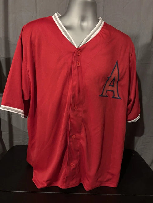 Christian Moore signed Los Angeles Angels Jersey Beckett COA