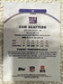 2025 Topps Finest Cam Skattebo #18 New York Giants
