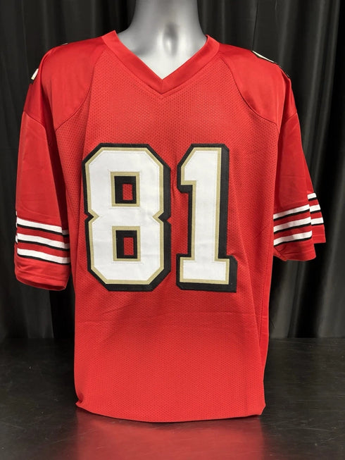Terrell Owens Autographed 49ers Jersey SWAU COA