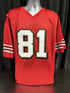Terrell Owens Autographed 49ers Jersey SWAU COA