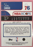 Topps 2026 NBA Hoops Joel Embiid #9 76ers
