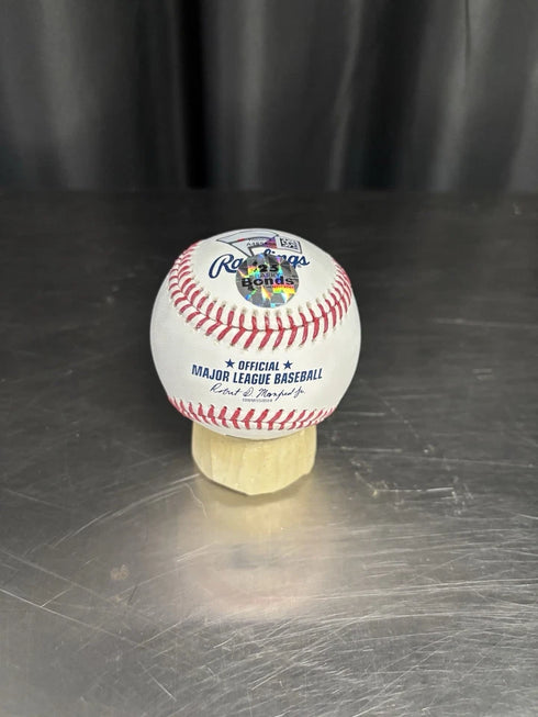 Mark McGwire Barry Bonds Autographed Official Major League Baseball Fanatics COA
