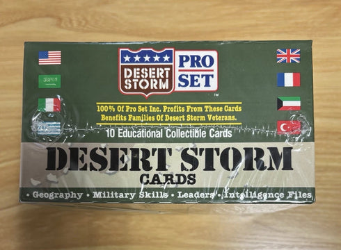 Pro Set Desert Storm Cards Sealed Box
