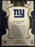 2025 Panini Select Jaxson Dart Giants NFL Concourse Football Card #93