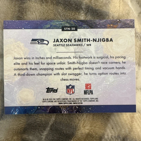 2025 Topps Cosmic Chrome Football Stars in the Night JAXON SMITH-NJIGBA #STN-20