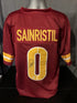 Mike Sainristil Signed Jersey Washington Commanders Autographed - JSA COA