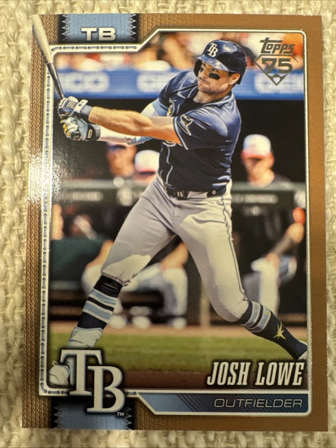 2026 Topps Series 1 - Josh Lowe #183 Gold /2026