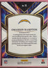 2025Select - Select Future Omarion Hampton #13 (RC) Los Angeles Chargers