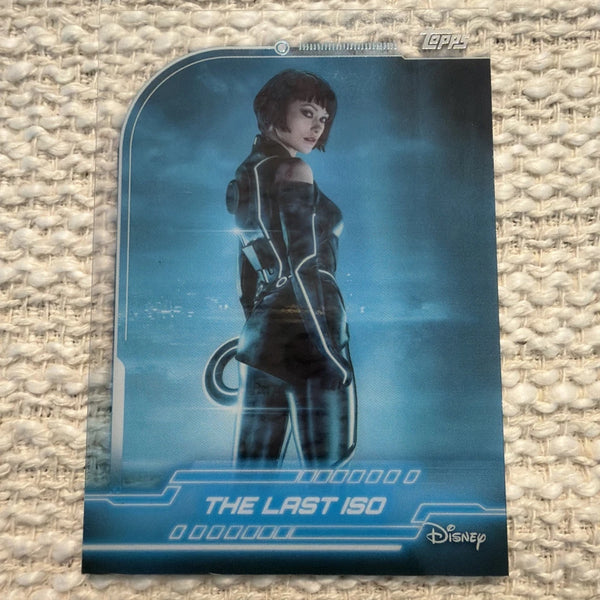 Topps 2026 Disney Chrome Tron Tek The Last ISO Quorra Card #TRON-6