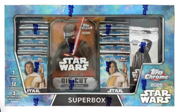 2025 Topps Chrome Star Wars Superbox
