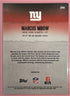 2025-26 Topps Signature Class Marcus Mbow Chrome Refractor #244 (RC) NY Giants