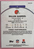 Topps 2025 Finest Dillon Gabriel Rookie Cleveland Browns #5 Refractor