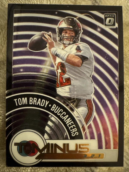 2020 Panini Donruss Optic Tom Brady T-Minus #TM-6…Tampa Bay Buccaneers