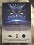 2025-26 Topps Midnight Basketball Asa Newell Night Owls SSP RC Hawks #NO-25